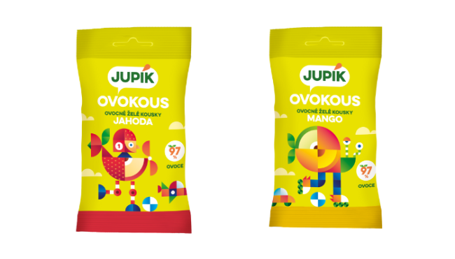 Kofola rozširuje pôsobnosť svojej značky Jupík: predstavuje  ovocnú desiatu Ovokous
