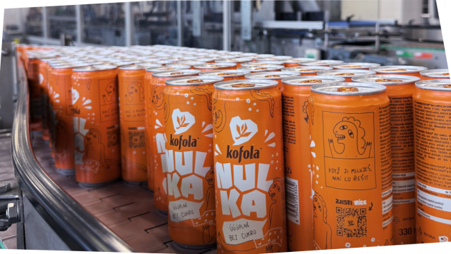 Kofola reaguje na aktuální trendy a uvádí originální novinku Nulku