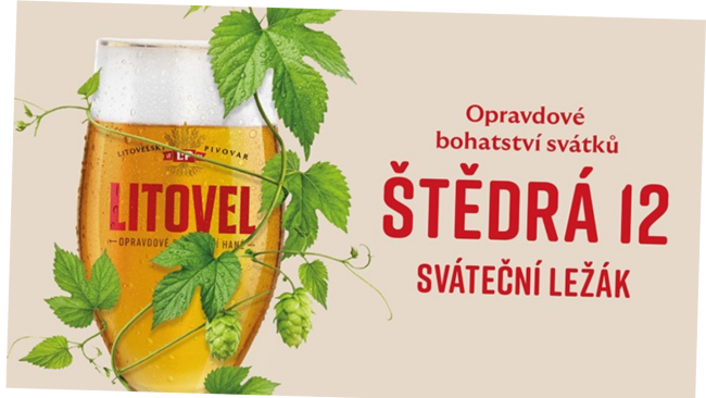 Litovelský Pivovar představuje Štědrou 12. Sváteční dvanáctku s výrazným chmelovým charakterem